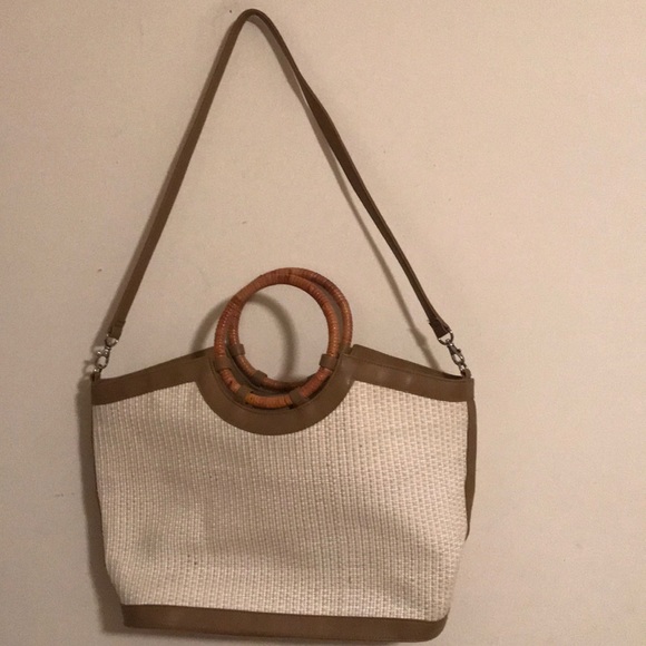 Fossil Handcrafted Straw Strap Bag (Final Price) - Picture 2 of 9
